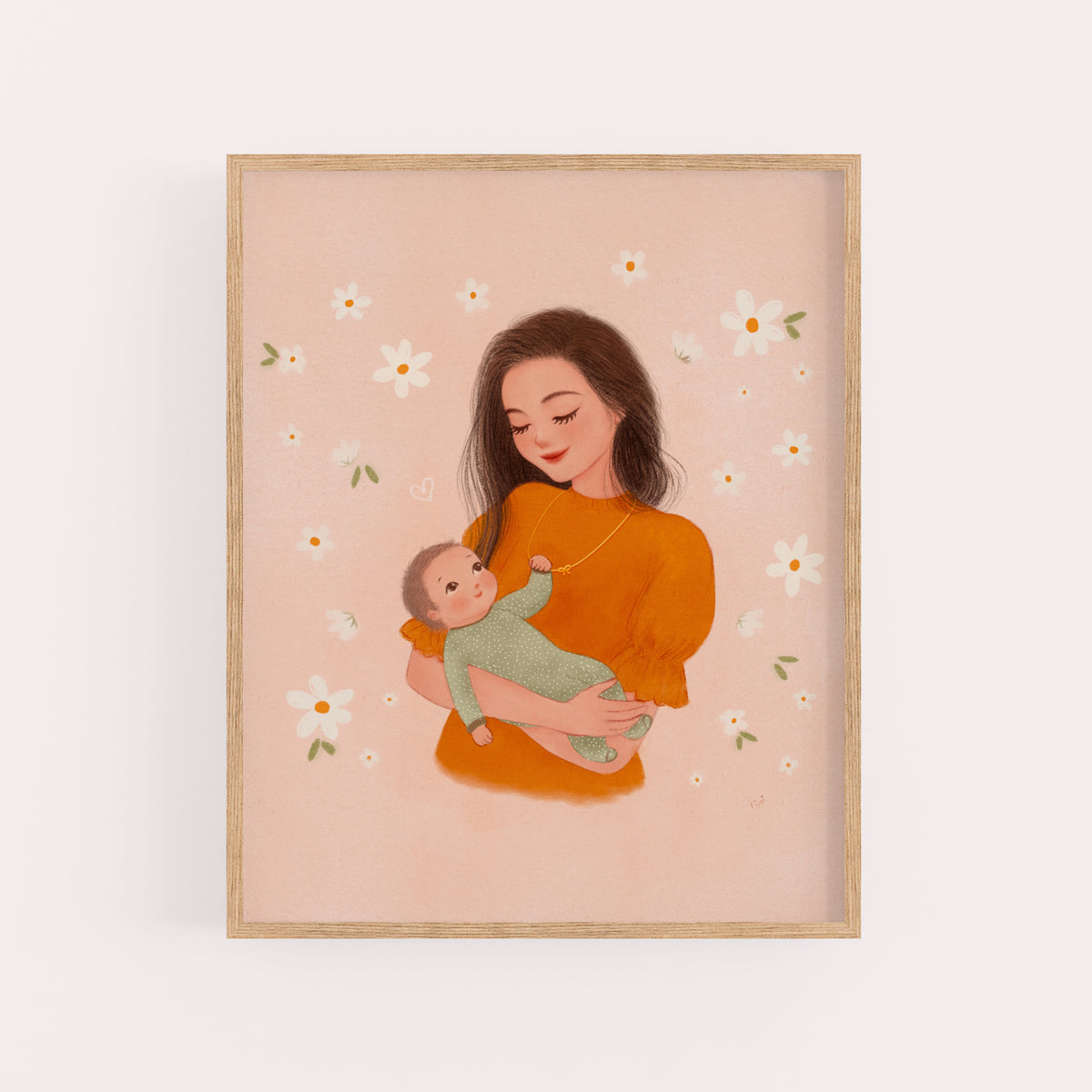 Hug, Mother's love Series, Giclée Art Print