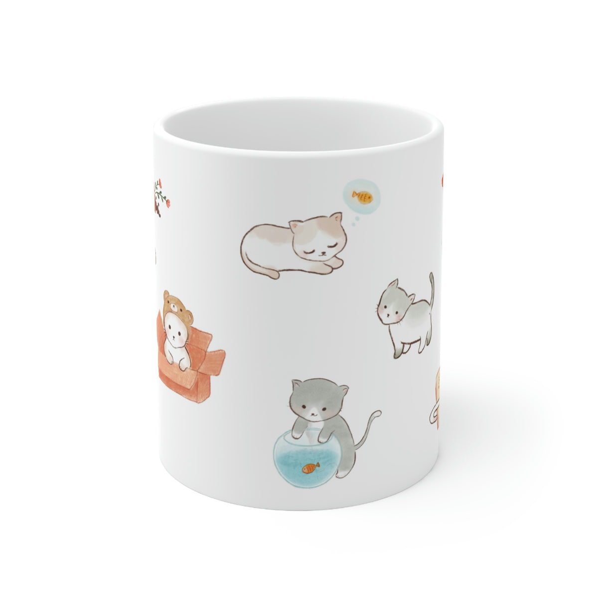 Cats Mug  11 oz
