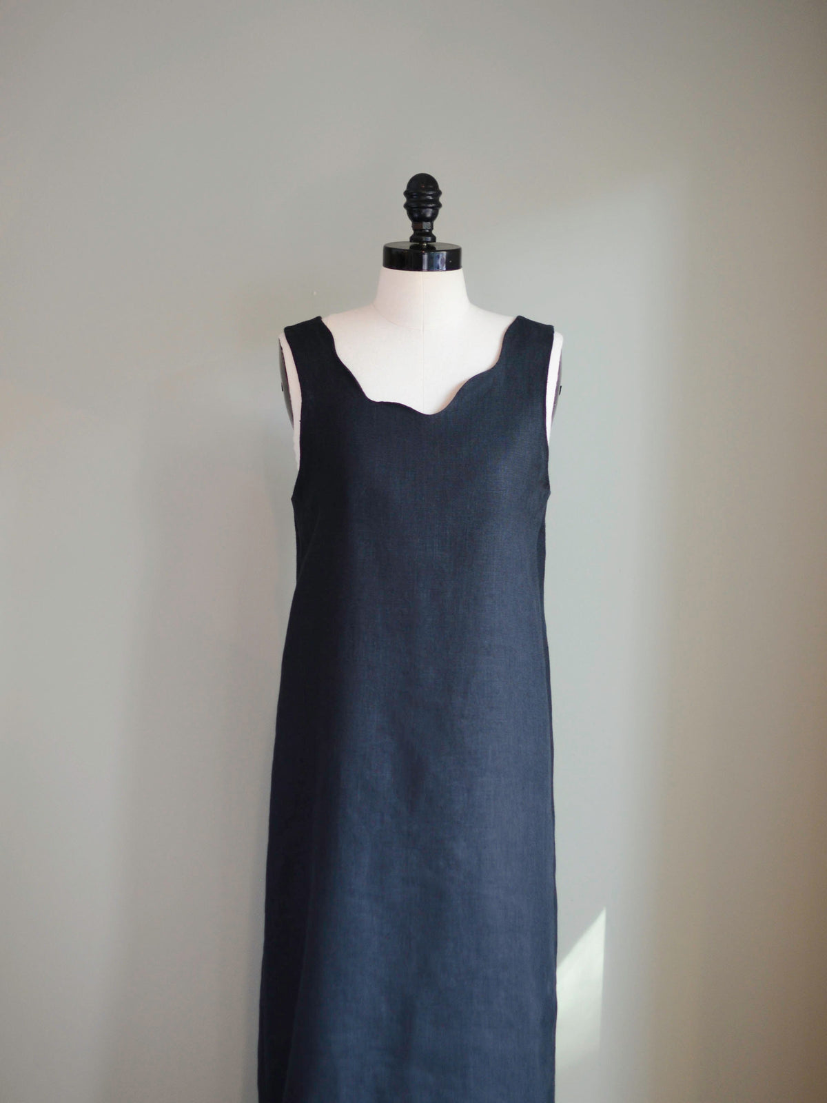 Reversible Midi Linen Dress